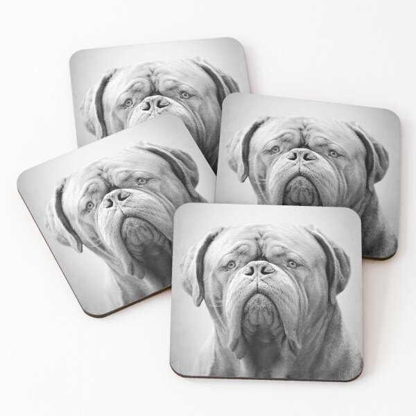 Item preview, Dogue Bordeaux dog - BW Vintage - D30 designed and sold by DecoVintage.
