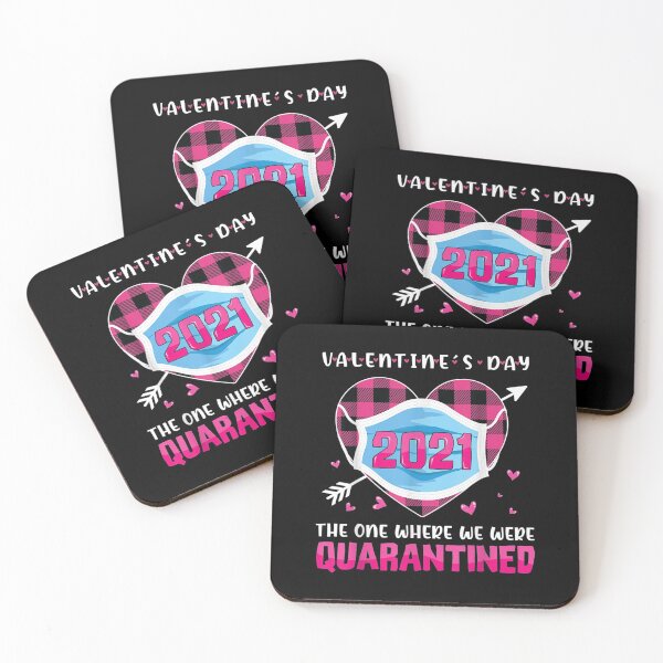 Item preview, Valentines Day 2021 The One Where We Were Quarantined Mask TShirt29 designed and sold by CristinaKarman3.