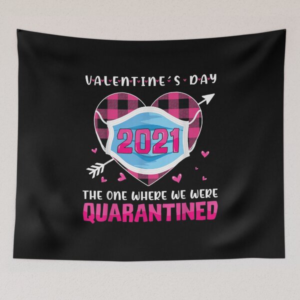 Item preview, Valentines Day 2021 The One Where We Were Quarantined Mask TShirt29 designed and sold by CristinaKarman3.
