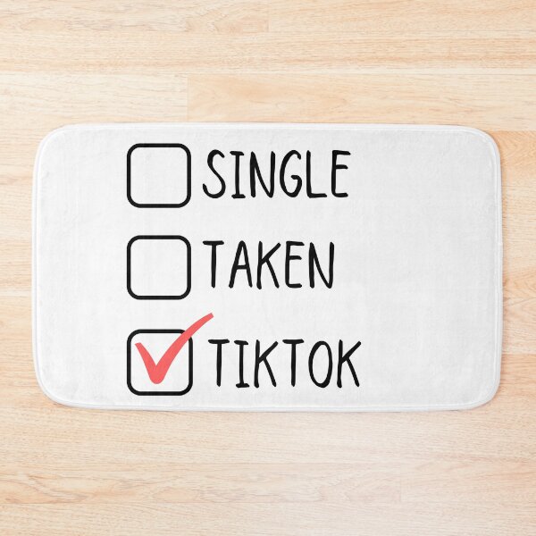 Item preview, Single Taken TikTok designed and sold by m95sim.