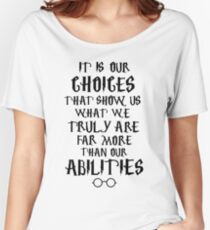 Dumbledore quote Women's Relaxed Fit T-Shirt