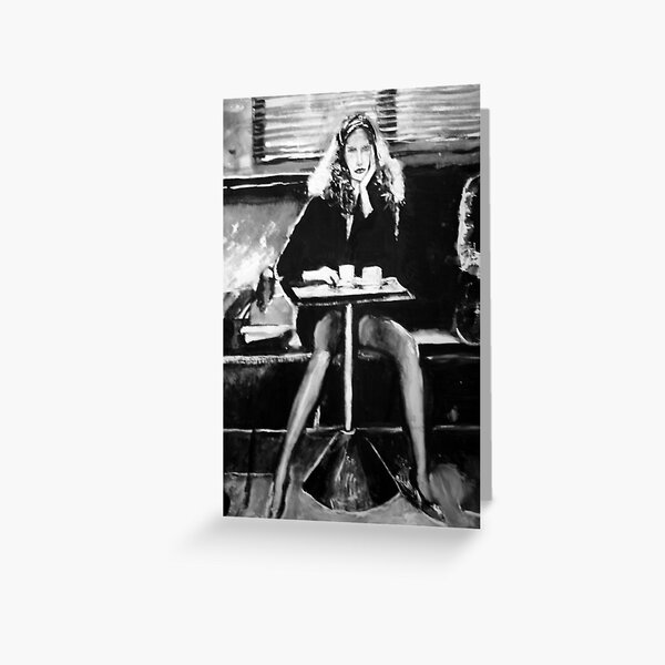Tribute to Helmut Newton Greeting Card