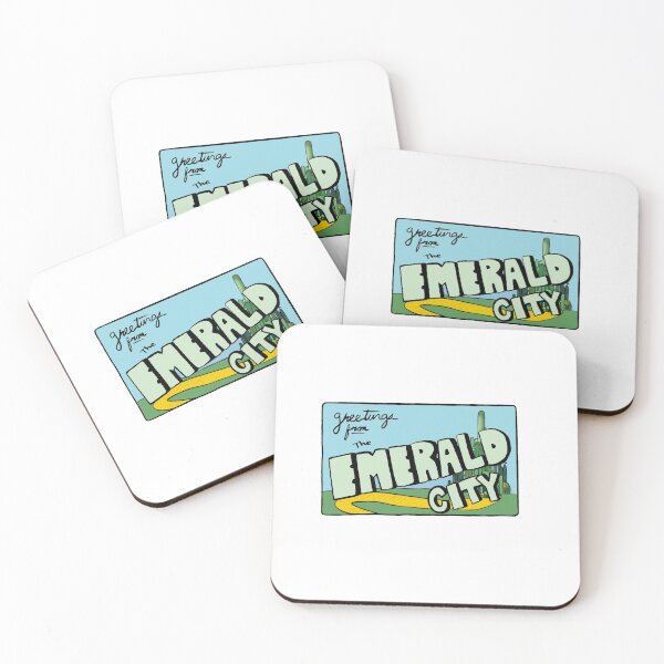 Item preview, Emerald City Postcard designed and sold by OliviasShoppe.