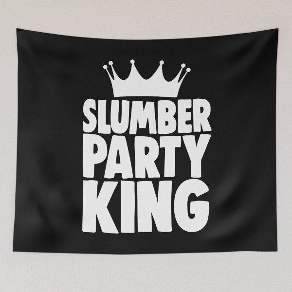 Item preview, Slumber Party King Sleepover Pajama Boy Men designed and sold by Bendthetrend.