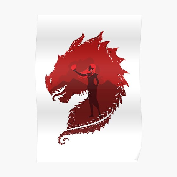 Mother of Dragons (Light) Poster