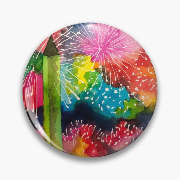 2021 INAUGURAL FIREWORKS Pin