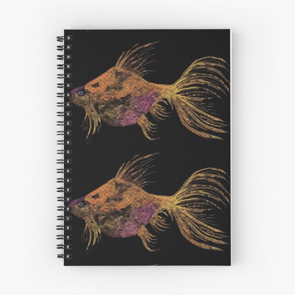Item preview, Funky Metallic Goldfish designed and sold by Julie Pickering.