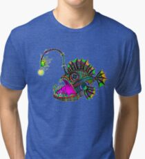 Elektrischer Anglerfisch Vintage T-Shirt