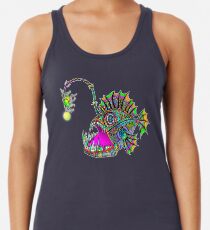 Electric Angler Fish Racerback Tank Top