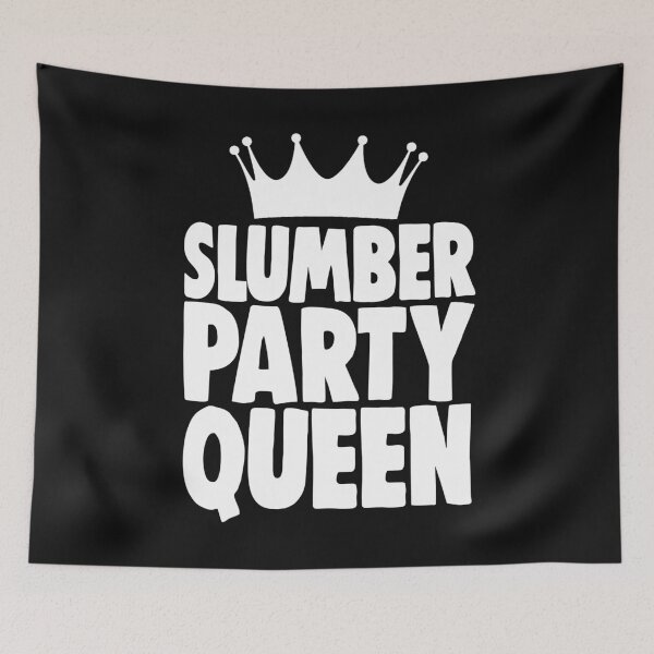 Item preview, Slumber Party Queen Sleepover Pajama Girl Women designed and sold by Bendthetrend.