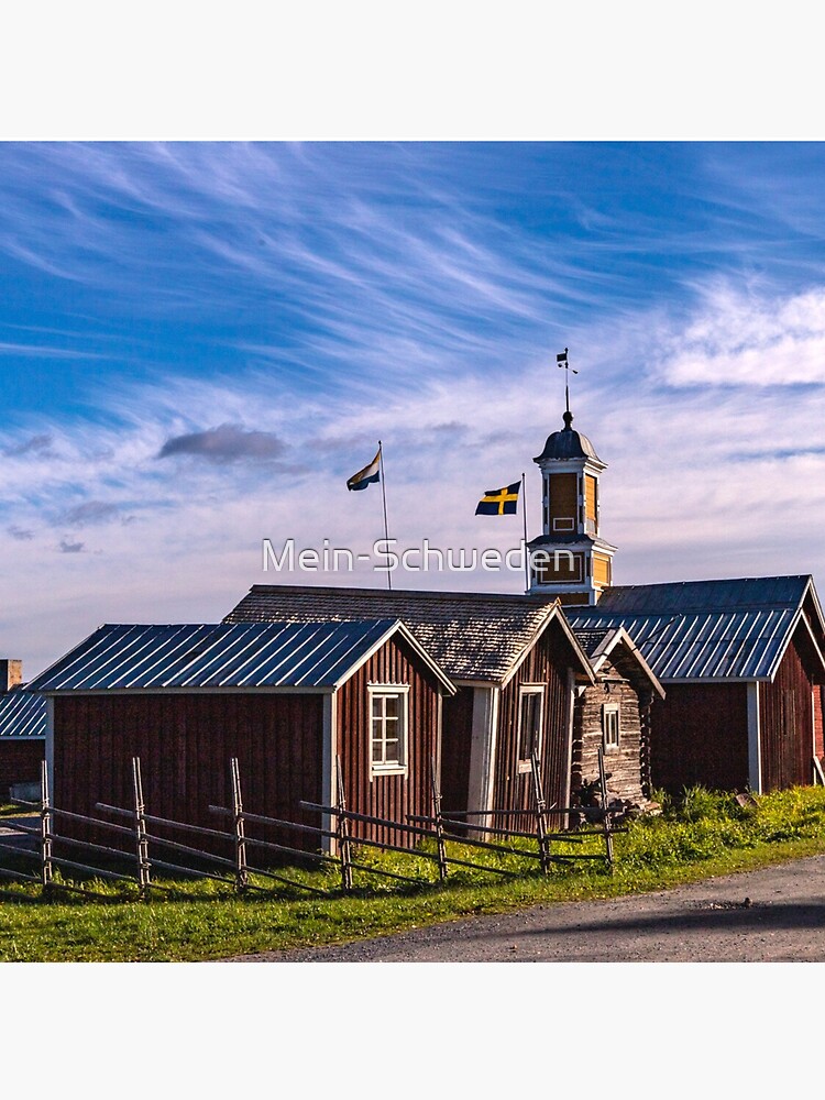 Alte Kirche bei Kukkolaforsen von Mein-Schweden