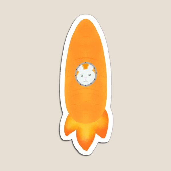 Item preview, Carrot Rocket designed and sold by daisyandlime.