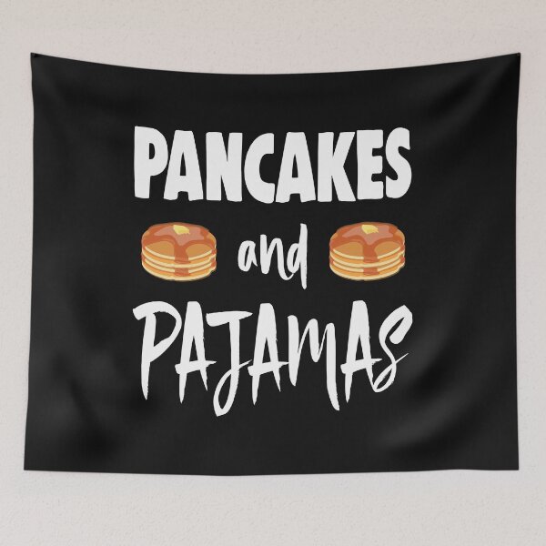 Item preview, Slumber Party Pancakes Foodie And Sleepover Pajamas designed and sold by Bendthetrend.