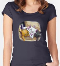 Baby Kitties Women's Fitted Scoop T-Shirt