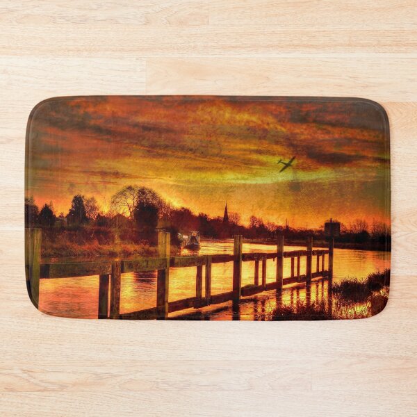 Item preview, #18 Normanton Sunrise with Supermarine Spitfire designed and sold by phutball.