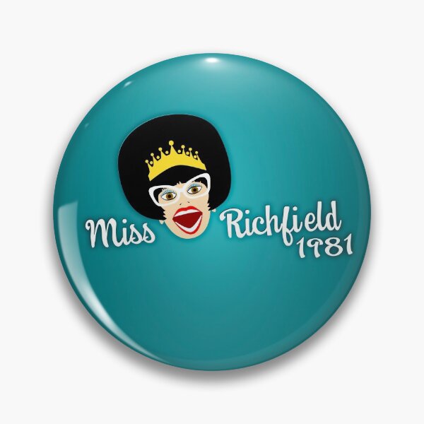 Item preview, Miss Richfield Full Face - Teal designed and sold by MissR1981.