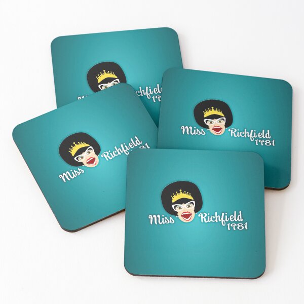 Item preview, Miss Richfield Full Face - Teal designed and sold by MissR1981.