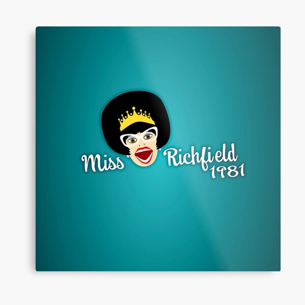 Item preview, Miss Richfield Full Face - Teal designed and sold by MissR1981.