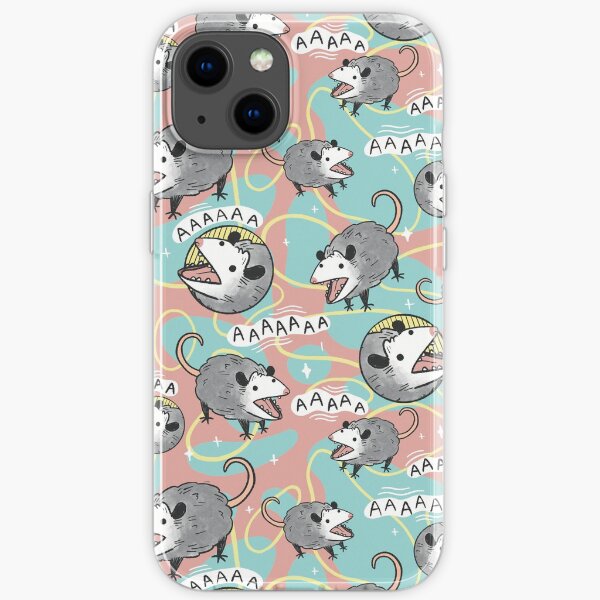 Opossum Screm iPhone Soft Case