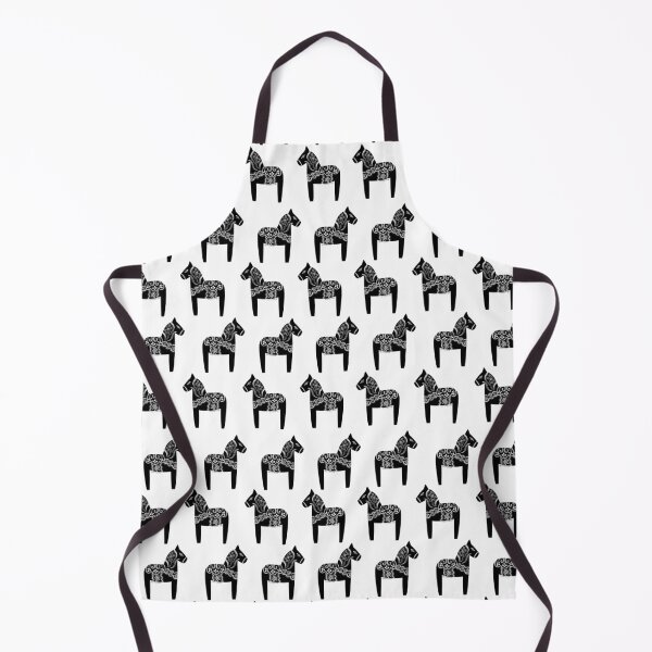 Item preview, Dala Horses (Ink) designed and sold by A Mere Design.