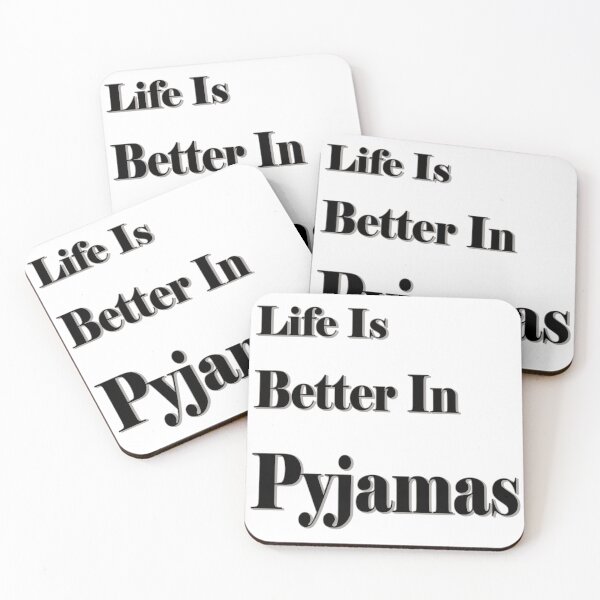 Item preview, Life is better in pyjamas designed and sold by TBShali.