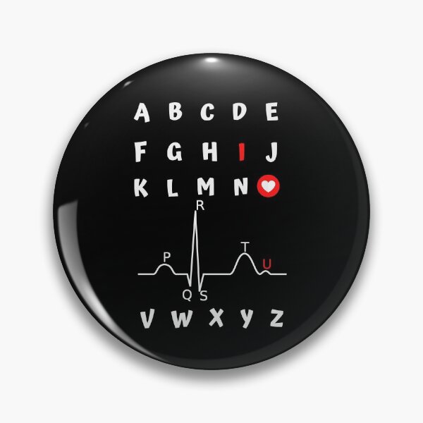 Artikelvorschau, QRS Complex Wave Valentine Theme entworfen und verkauft von EmotionArt.