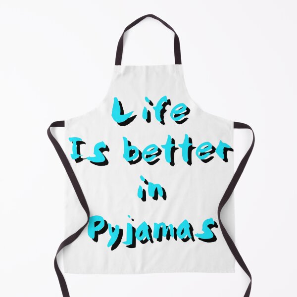 Aperçu de l'œuvre La vie est meilleure en pyjama créée et vendue par Dipalo.
