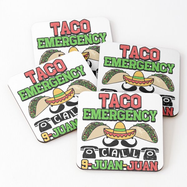 Item preview, Taco Emergeny Call 9 Juan Juan designed and sold by Mesyo.