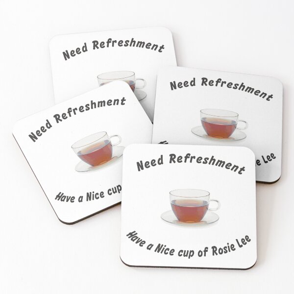 Item preview, Nice need refreshment Tea shirt using rhyming slang   designed and sold by ajtechdesigns.