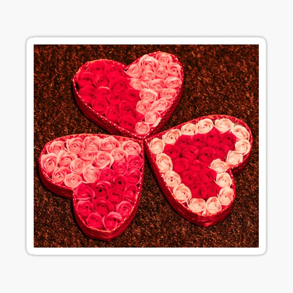 Hearts Sticker