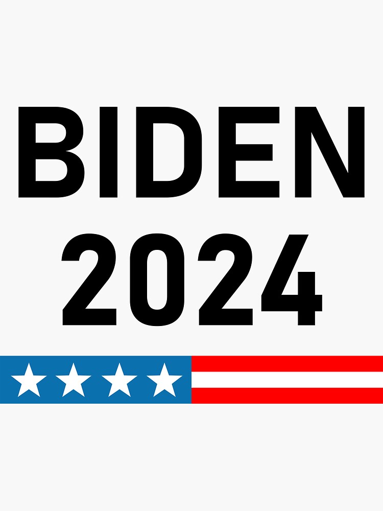 "Joe Biden for President 2024 Biden 2024" Sticker for Sale by