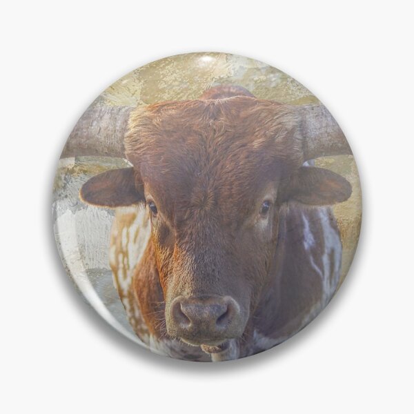 Item preview, Farmhouse Style Longhorn designed and sold by Elisabeth Lucas.