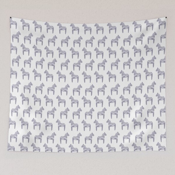 Item preview, Dala Horses (Lavender) designed and sold by A Mere Design.