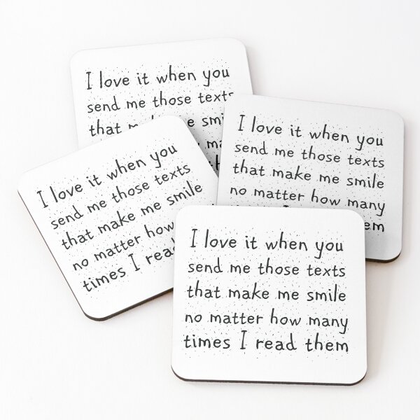 Item preview, Love quotes for him to spark up your romance,I love it when you send me those texts Classic T-Shirt designed and sold by ArtOneDesign.