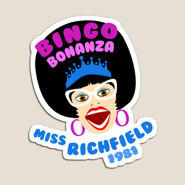Miss Richfield 1981 Magnets Redbubble