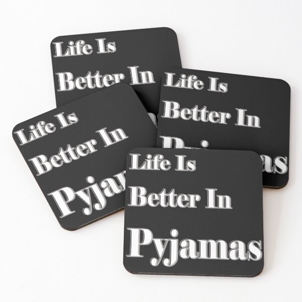 Item preview, Life is better in pyjamas designed and sold by TBShali.