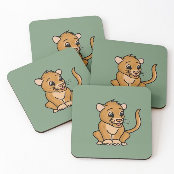 Item preview, Cute Little Cougar Mountain Lion designed and sold by 1WildCoast.