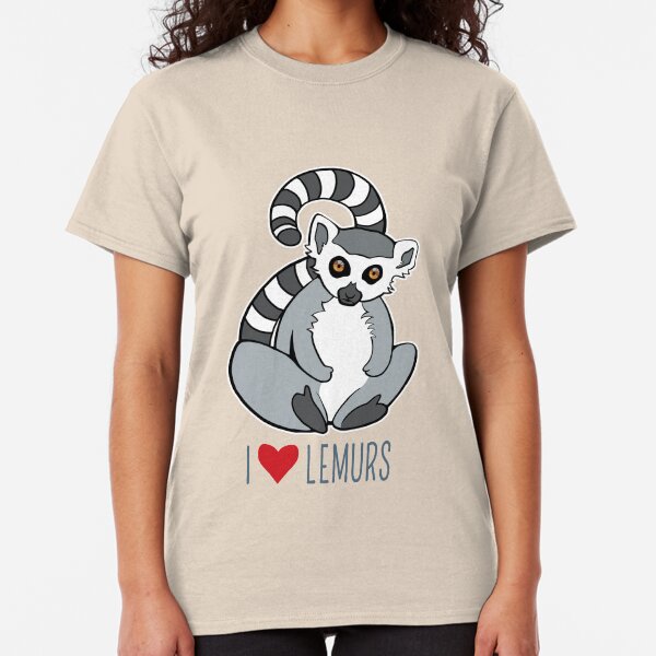 I Love Lemurs Classic T-Shirt