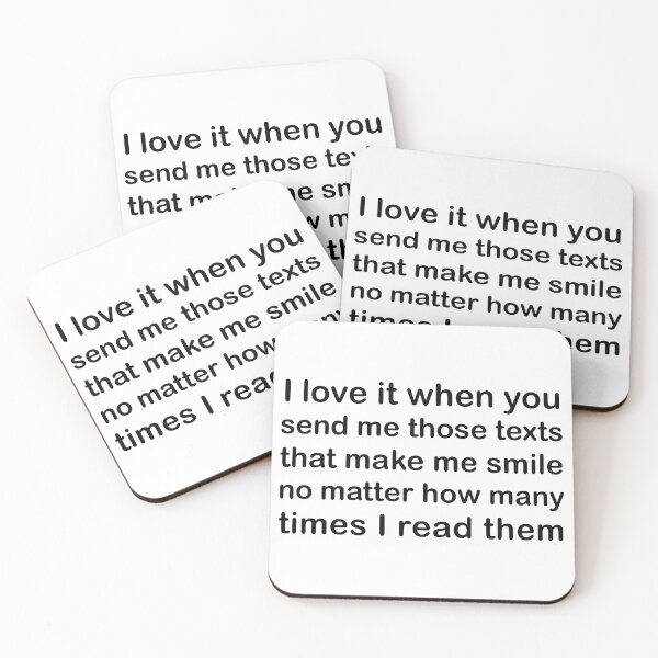 Item preview, Love quotes for him to spark up your romance,I love it when you send me those texts Classic T-Shirt designed and sold by ArtOneDesign.