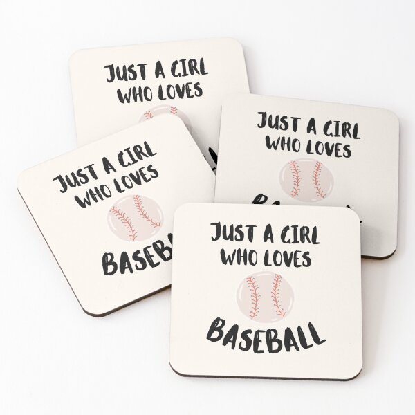 Item preview, Just a girl who loves baseball designed and sold by windcolors.
