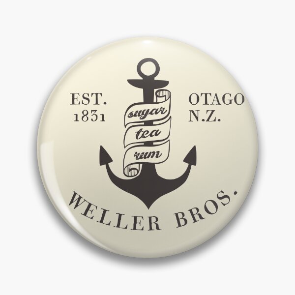 Item preview, Weller Bros: Wellerman sea shanty logo (dark text) designed and sold by Ofeefee.