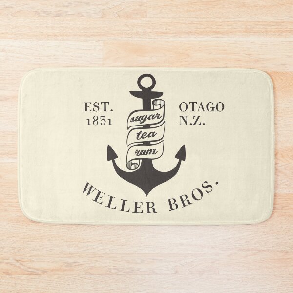 Item preview, Weller Bros: Wellerman sea shanty logo (dark text) designed and sold by Ofeefee.