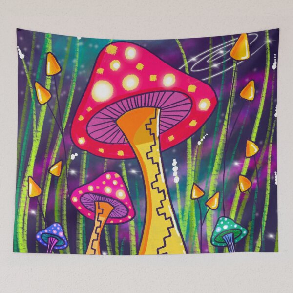 Item preview, Tiny Mushroom World  designed and sold by Crystal Dághaa’ii.