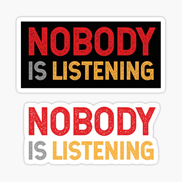 Scuderia Rampante - Nobody is ListeningNobody is Listening