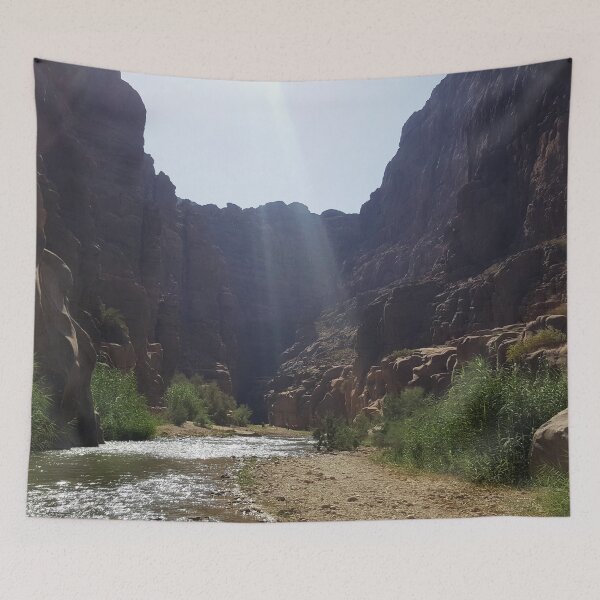 Item preview, Water Stream in Gorge in Jordan designed and sold by VvdVenDesign.