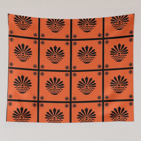 Item preview, abstract decorative vintage and retro pattern designed and sold by ErhanArt.