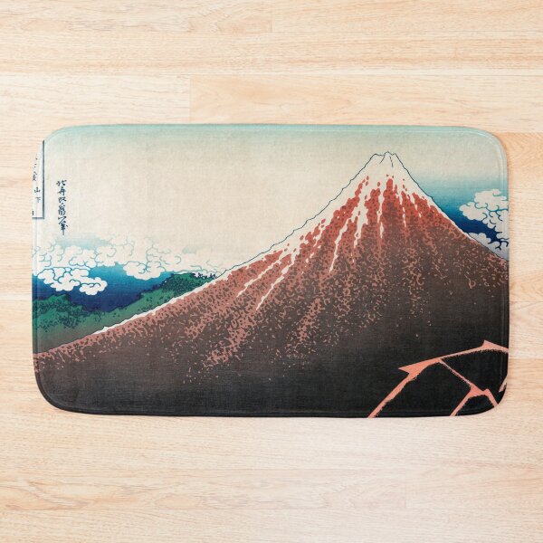 Item preview, Rainstorm Beneath the Summit - Sanka Haku - Hokusai designed and sold by warishellstore.
