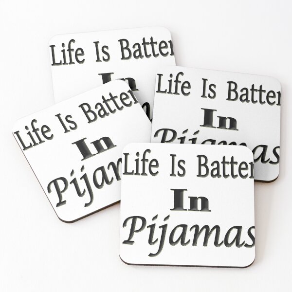 Item preview,  Life is better in pyjamas designed and sold by TBShali.