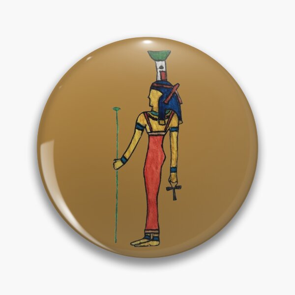Item preview, Ancient Egyptian Goddess Nephthys Watercolor Painting designed and sold by WatercolorStore.
