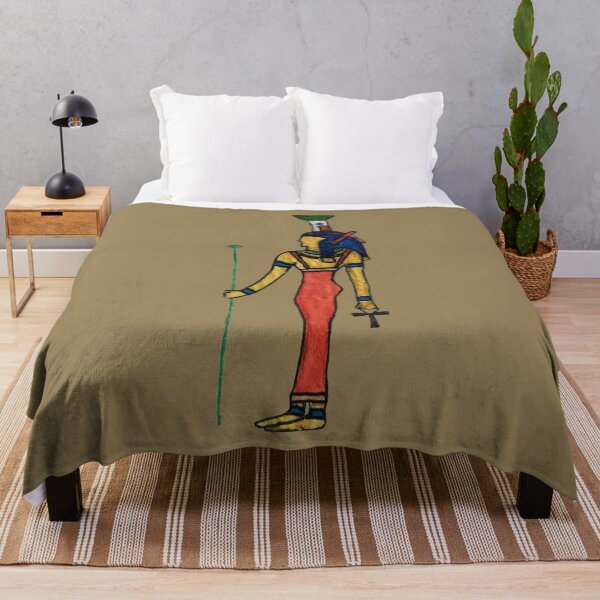 Item preview, Ancient Egyptian Goddess Nephthys Watercolor Painting designed and sold by WatercolorStore.